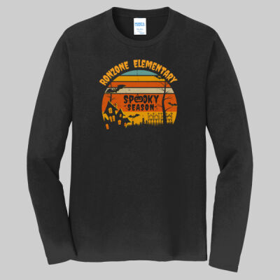 Adult Long Sleeve Shirt - Fall - Haunted House  Thumbnail