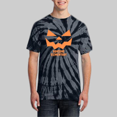 Adult Tie-Dye T-Shirt - Fall - Jack O' Lantern Orange  Thumbnail