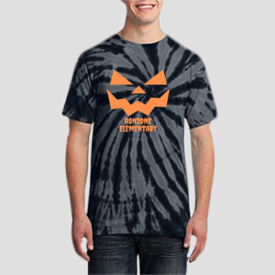 Adult Tie-Dye T-Shirt - Fall - Jack O' Lantern Orange  Thumbnail