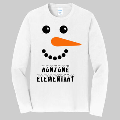 Adult Long Sleeve Shirt - Winter Holidays - Snowman Thumbnail